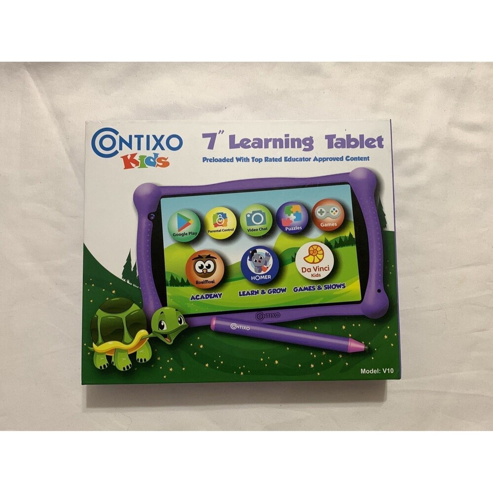 Contixo  kids 7” Learning Android Tablet (purple)